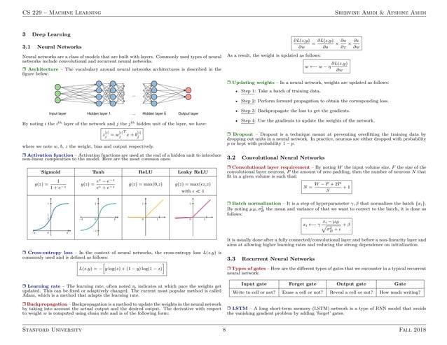 Machine learning cheat sheet | PDF | Web Development | Internet