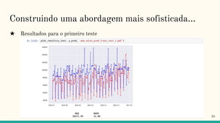 Construindo uma abordagem mais sofisticada...
★ Resultados para o primeiro teste
25
 
