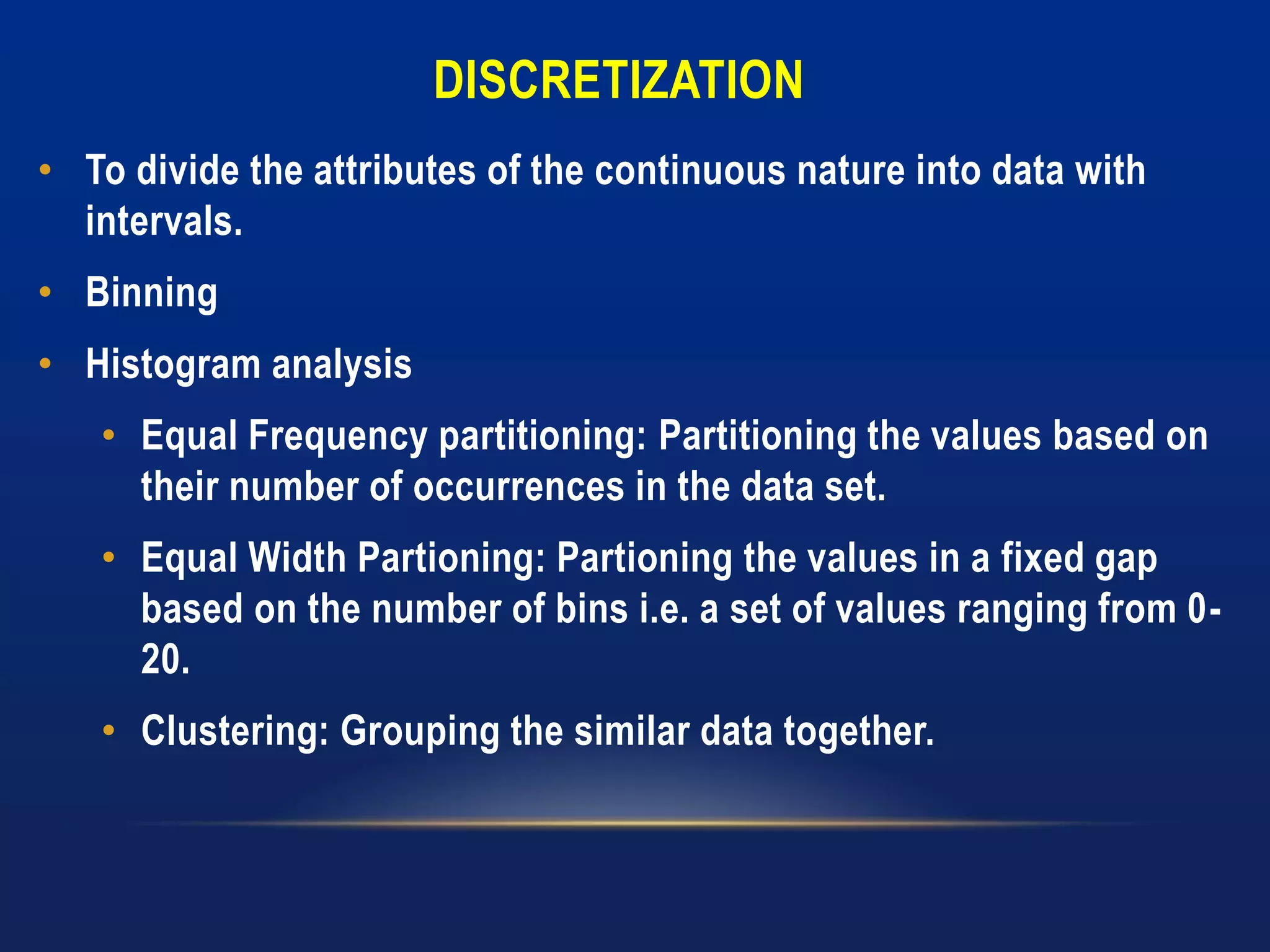Data preprocessing in Machine learning | PPTX
