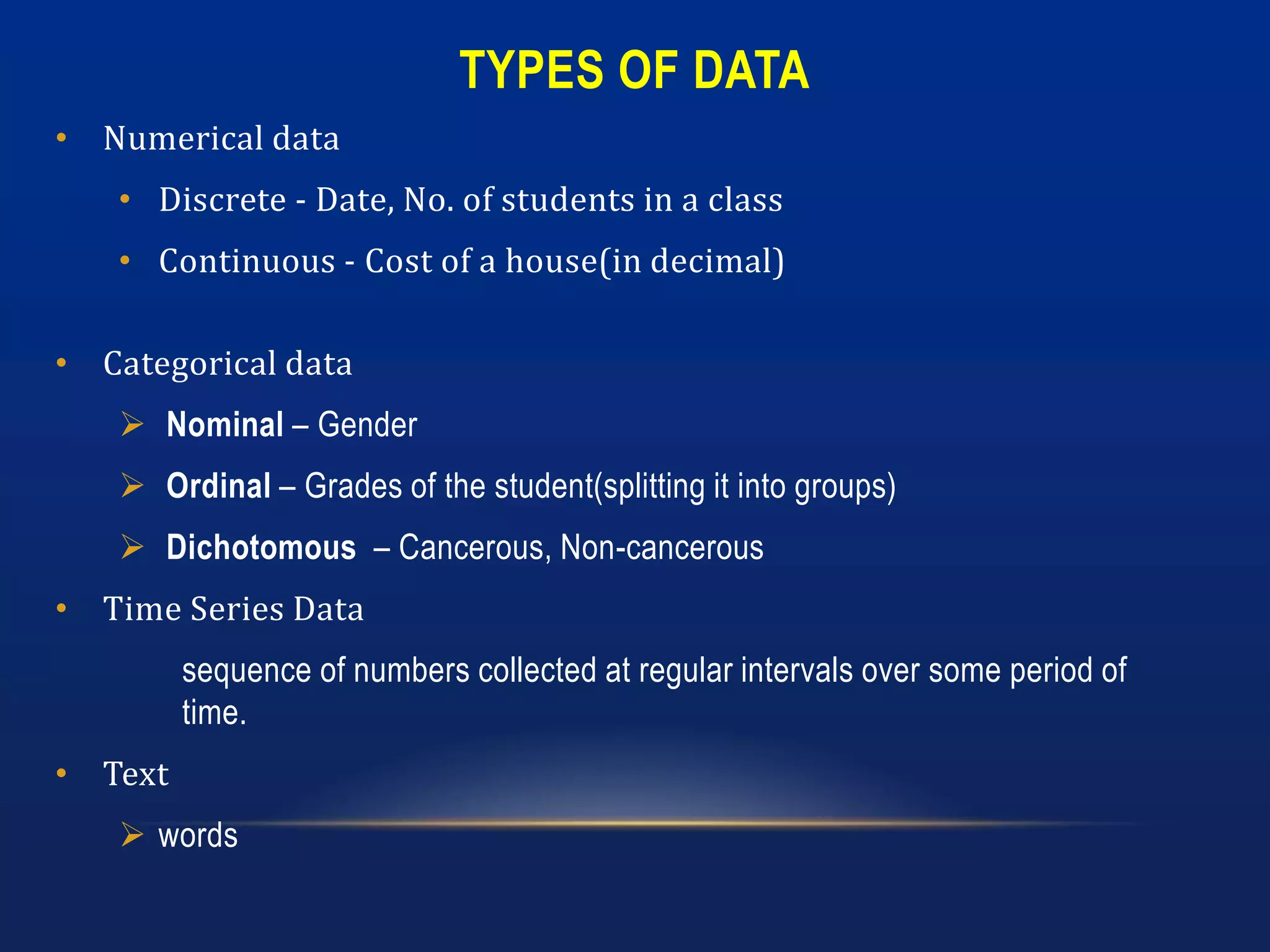 Data preprocessing in Machine learning | PPTX
