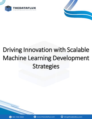 Machine learning development Solution | The Dataflux | PDF