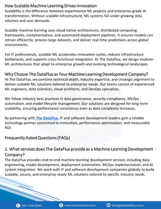 Machine learning development Solution | The Dataflux | PDF