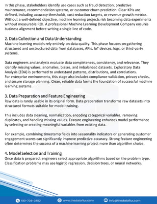 Machine learning development Solution | The Dataflux | PDF