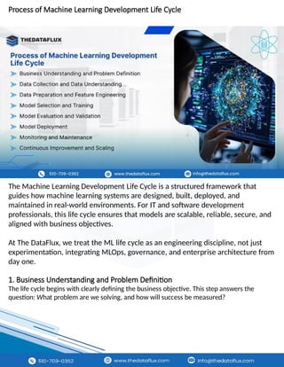 Machine learning development Solution | The Dataflux | PPTX