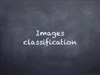 Images
classification
 