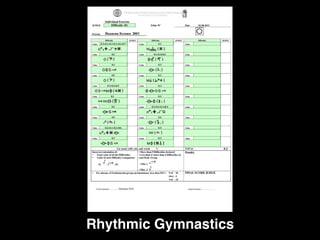 Rhythmic Gymnastics
 