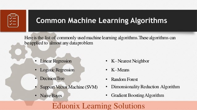 Machine Learning For Absolute Beginners | Eduonix