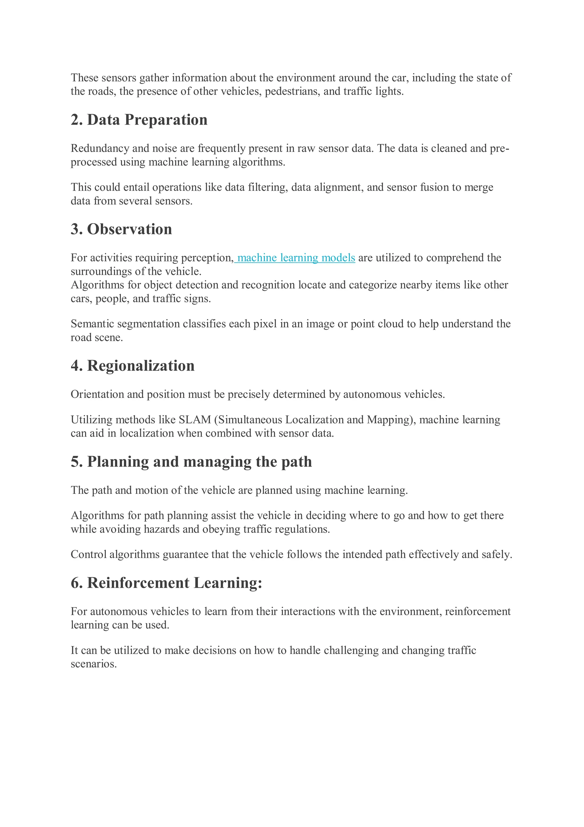Machine Learning For Autonomous Vehicles Pdf