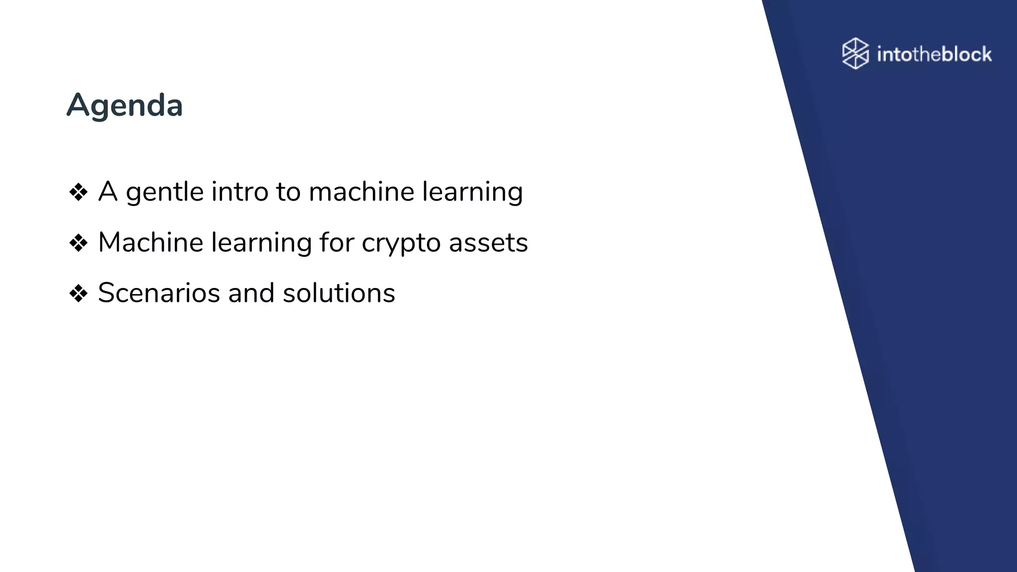 Machine Learning for Crypo-Assets | PPTX