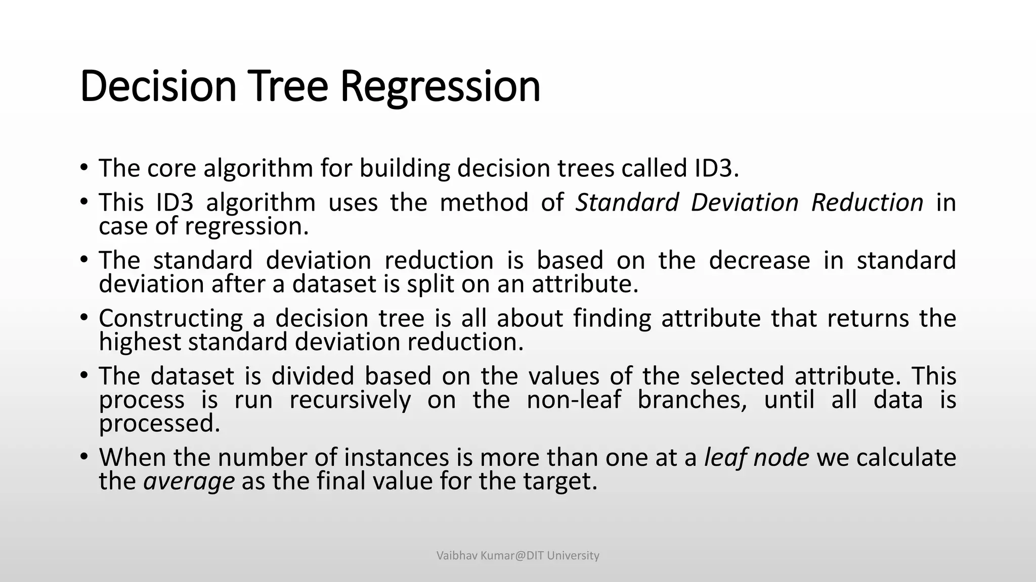 Machine learning for Data Science | PPT 