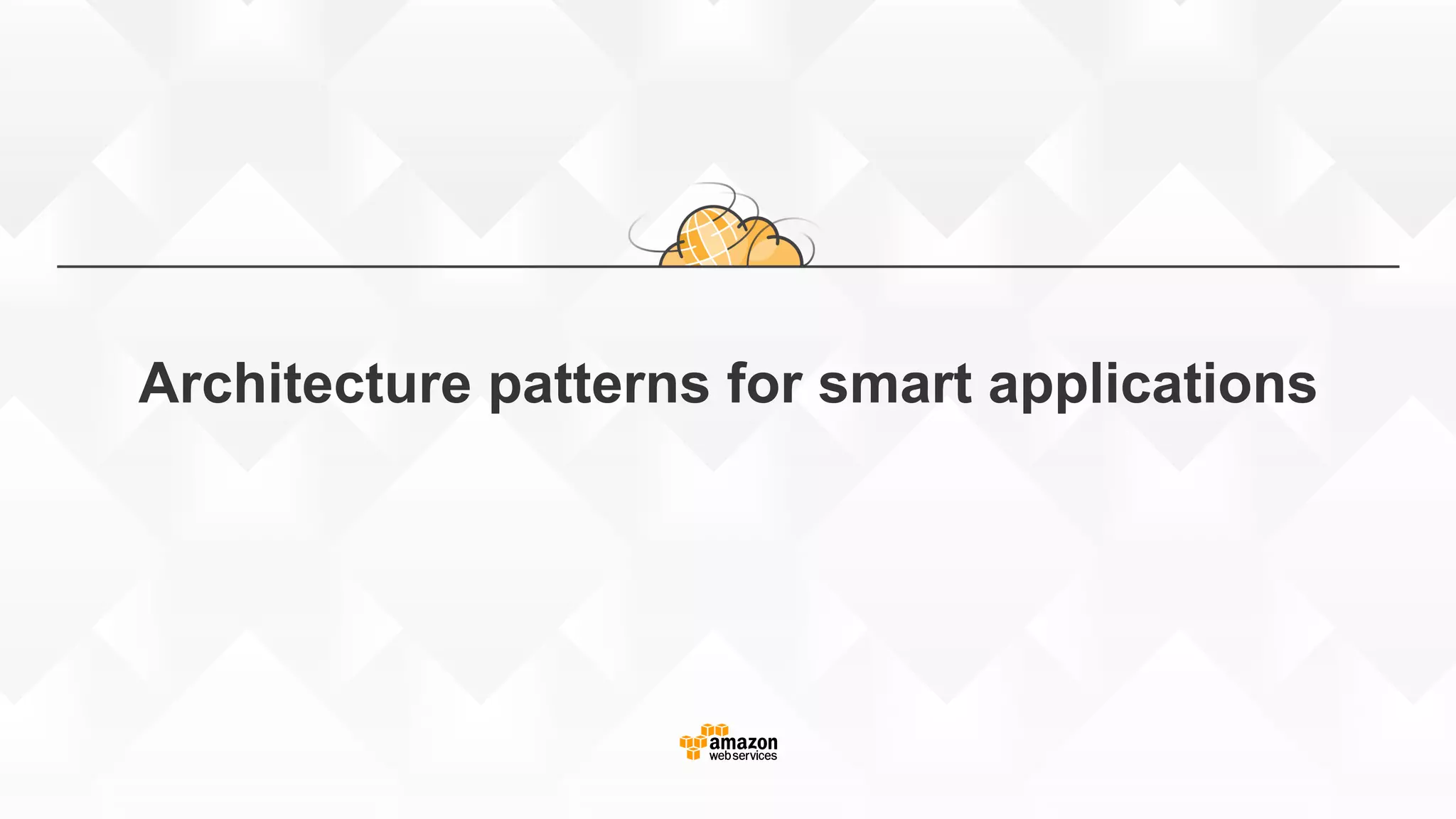 Architecture patterns for smart applications 