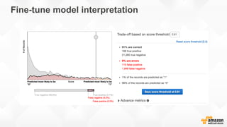 Fine-tune model interpretation
 