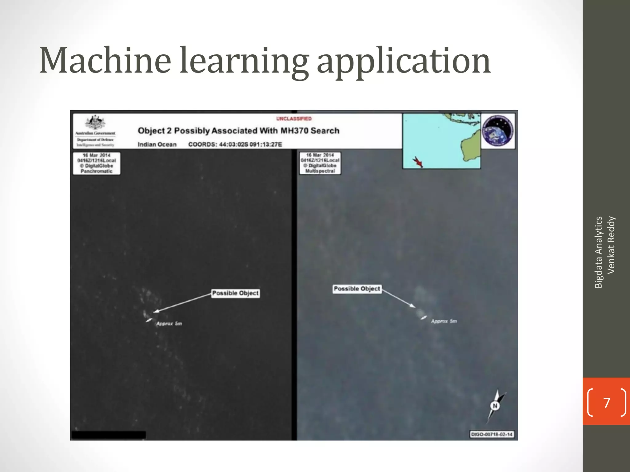 Machine learning application
BigdataAnalytics
VenkatReddy
7
 