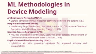 Machine Learning Techniques for Efficient Semiconductor Device Modeling ...