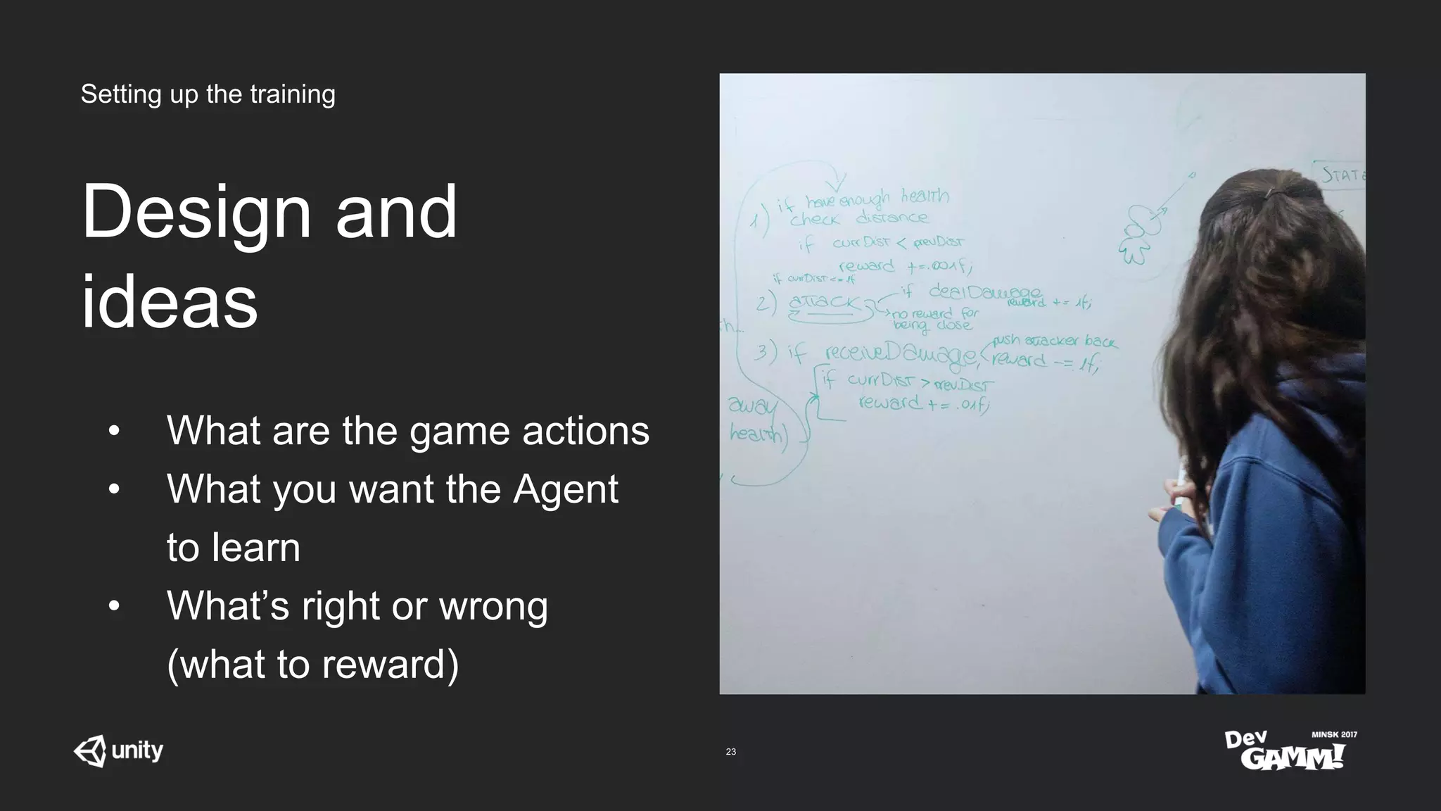 Machine Learning in Unity - How to give your game AI a real brain | PPTX