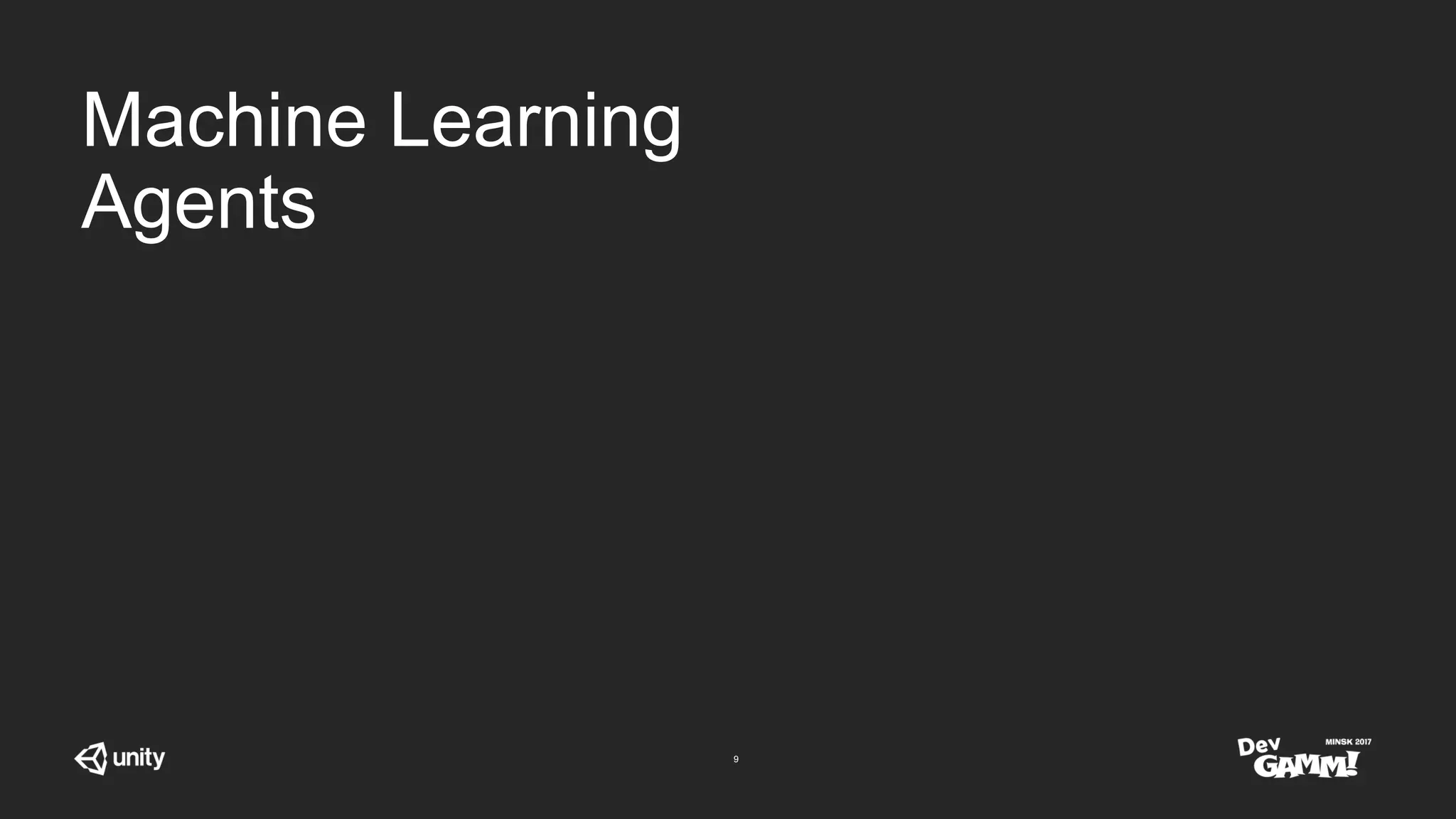 Machine Learning in Unity - How to give your game AI a real brain | PPTX