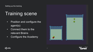 Machine Learning in Unity - How to give your game AI a real brain | PPTX
