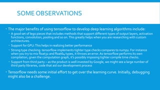 Overview of TensorFlow For Natural Language Processing | PDF