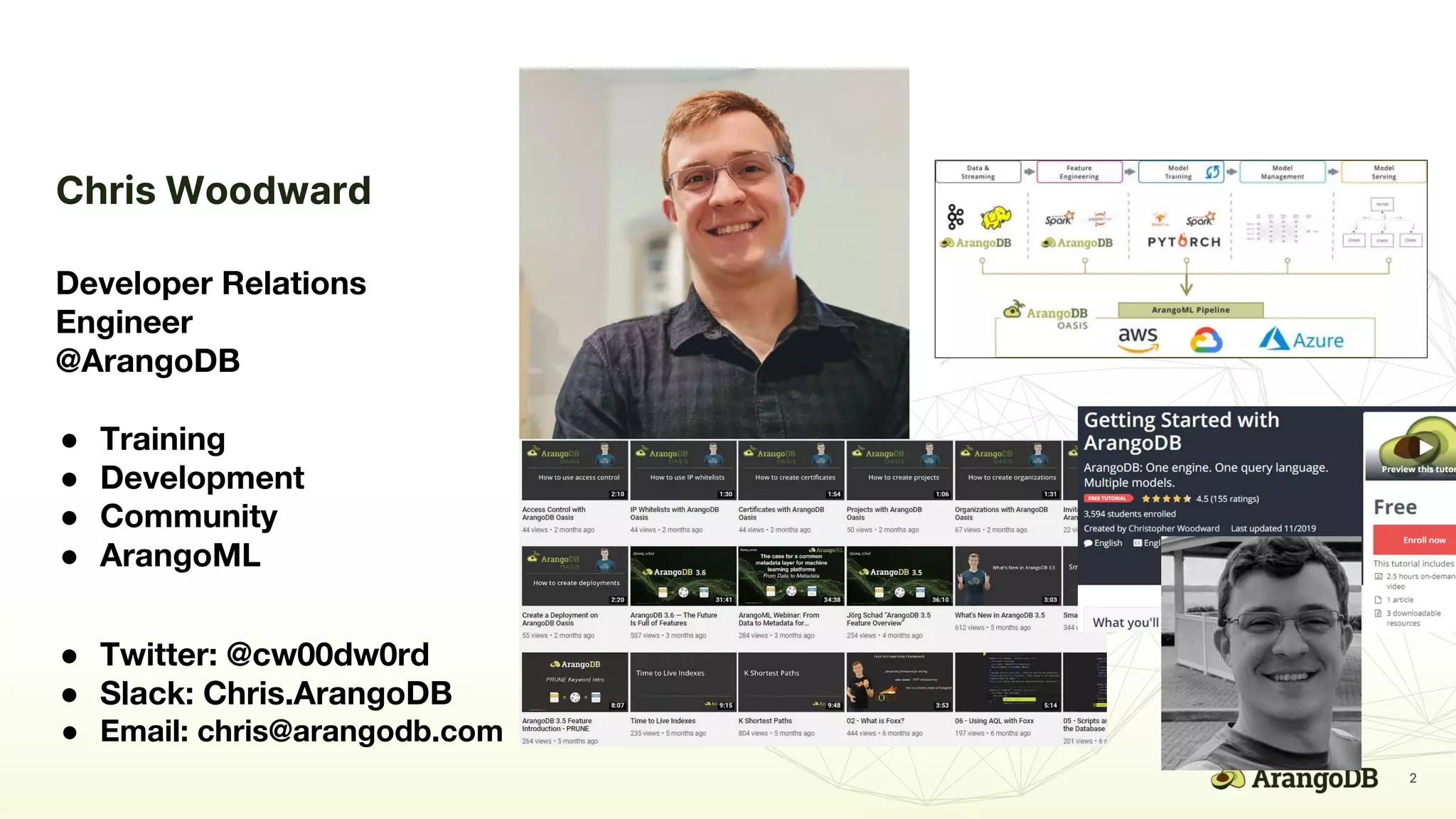 Machine Learning + Graph Databases for Better Recommendations V1 08/06 ...