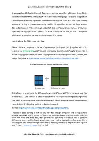 Machine Learning in Cyber Security Domain | PDF