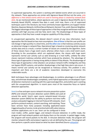 Machine Learning in Cyber Security Domain | PDF