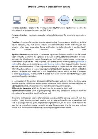 Machine Learning in Cyber Security Domain | PDF