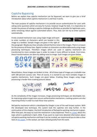 Machine Learning in Cyber Security Domain | PDF