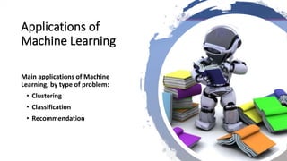 Applications of Machine Learning - INDT Webinar | PPTX