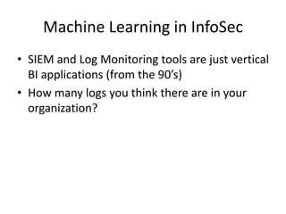 Machine Learning in Information Security by Mohammed Zuber