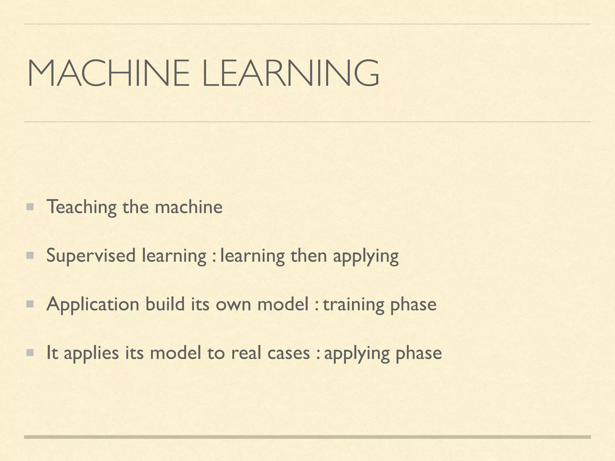 Machine learning in php | PPT