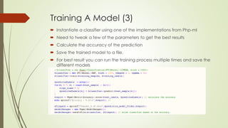 Machine learning in php Using PHP-ML | PDF