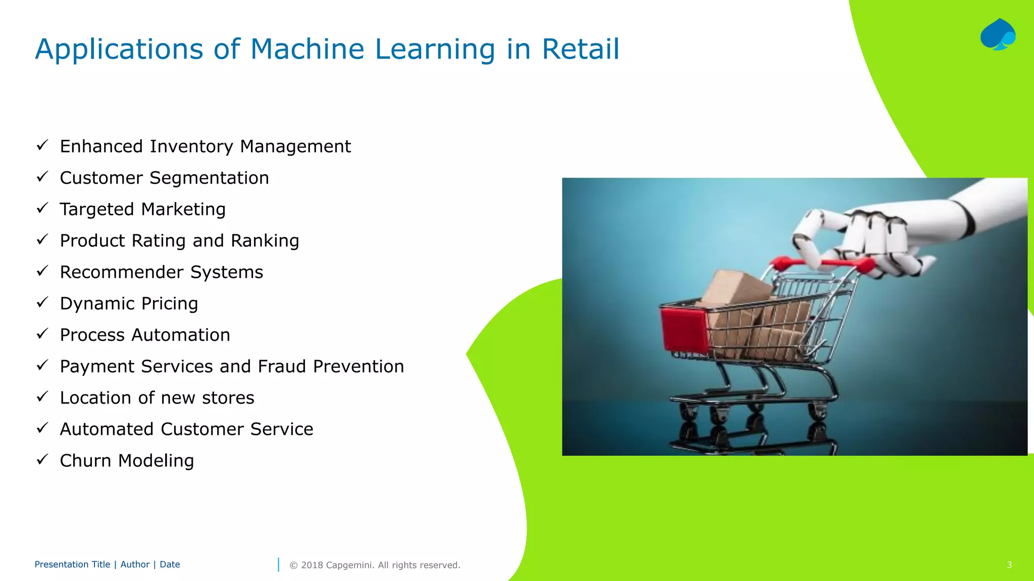 Machine learning in retail | PPT