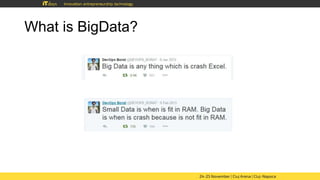 What is BigData?
 
