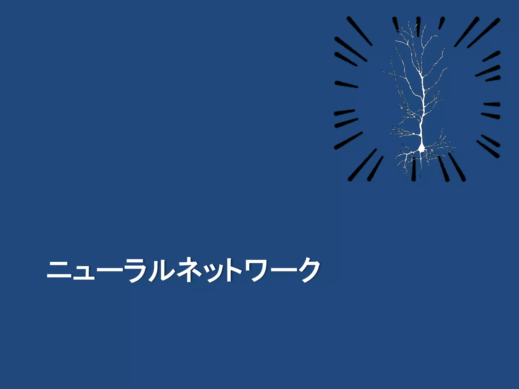 ニューラルネットワーク
 
