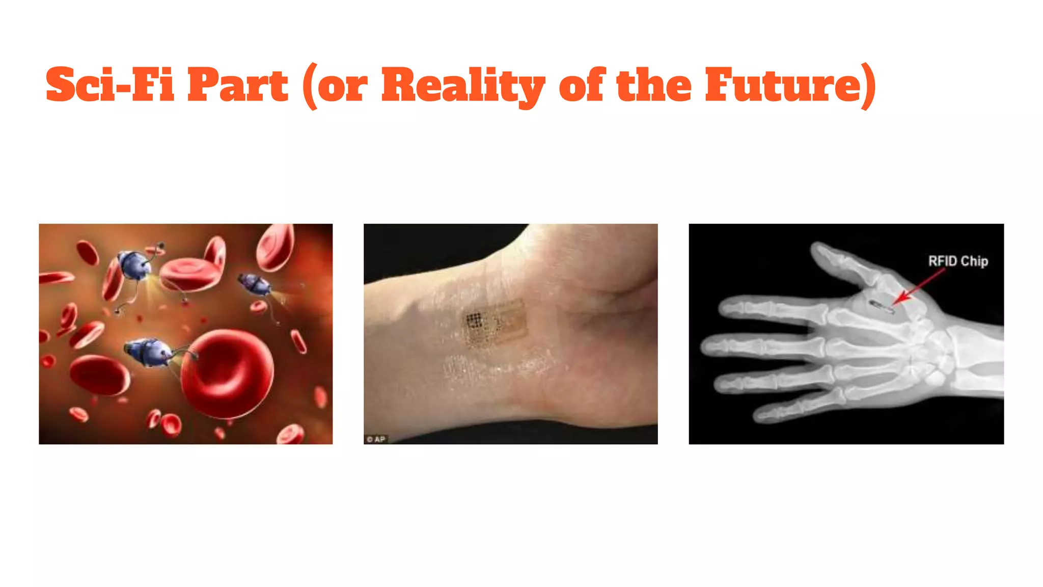 Sci-Fi Part (or Reality of the Future)
 