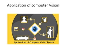 Application of computer Vision
 