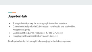 Machine learning on kubernetes | PDF | Cloud Computing | Internet
