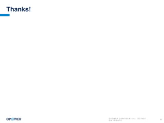O P O W E R C O N F I D E N T I A L : D O N O T
D I S T R I B U T E
52
Thanks!
 