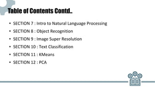Machine Learning Contd The Complete Machine Learning Resource | ODP