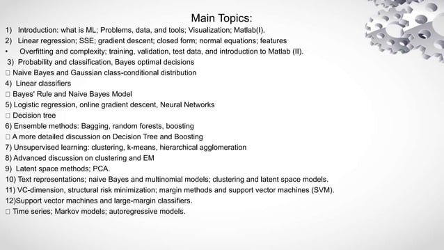 Machine learning ppt. | PPT
