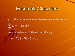 Ensemble Classifiers 