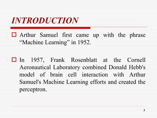 Machine learning ICT | PPT