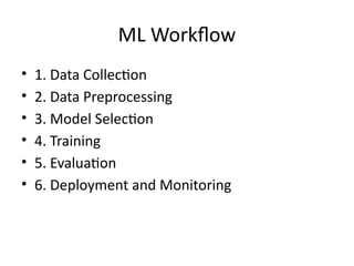 Computer Ml ML is a branch of AI that enables computers to learn from data | PPTX