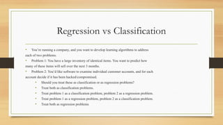 Machine learning problems describing .pptx
