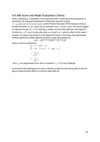 Higgs Boson Machine Learning Challenge Report | PDF | Web Development ...
