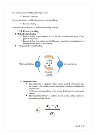 Machine learning Summer Training report | PDF