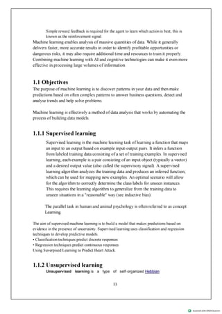 machine learning report file 7.pdf for ml | PDF