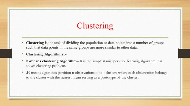 Machine learning seminar ppt | PPTX | Artificial Intelligence ...