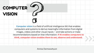 Stocktake Using Computer Vision Deep Learning For Computer Vision- Day 3 Study Jams GDSC Unsri.pptx