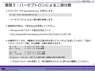 ソフトウェアエンジニアのための 機械学習理論 入門 ハンズオン演習ガイド